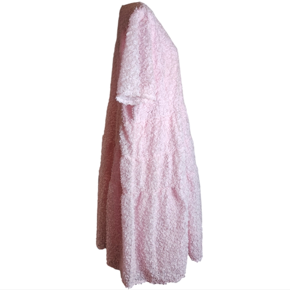 Halogen X Atlantic-Pacific Floret Pink Ballerina Midi Dress Size 3X Blair Eadie - Picture 6 of 16